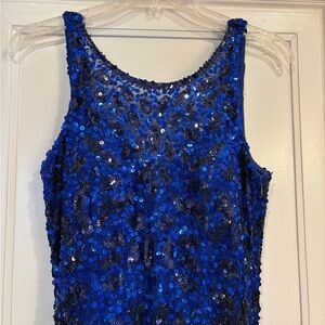 Luxgal Blue Sequin Dress